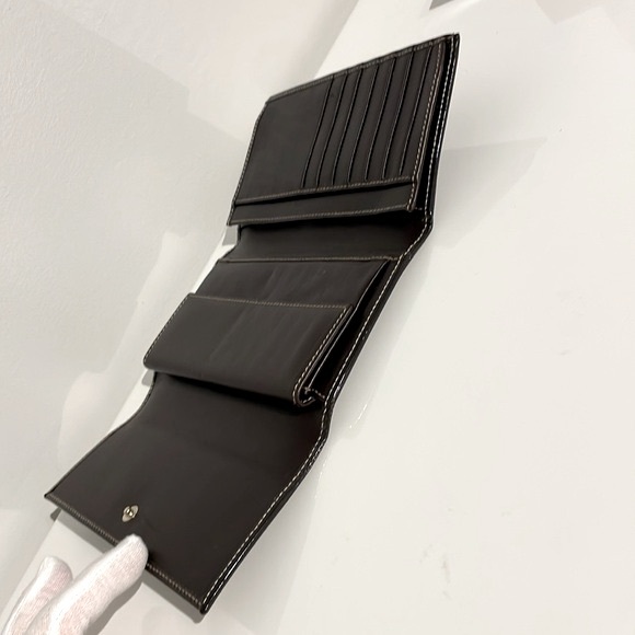 VGUC Authentic Gucci Brown Leather Wallet - Picture 13 of 17